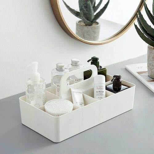 Divide a case to organize sundry to receive basket bathroom