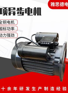 单项电机YL90L122极3.0W220V单相电动机2880转铜芯现货