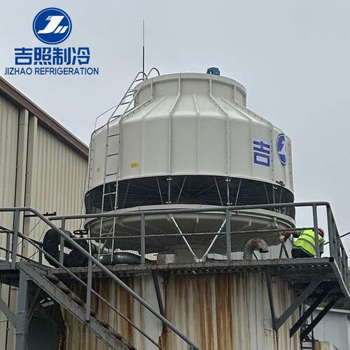 玻璃钢却冷淬塔圆形流凉水塔 铸造 火行业设备循逆环水降温YWY冷