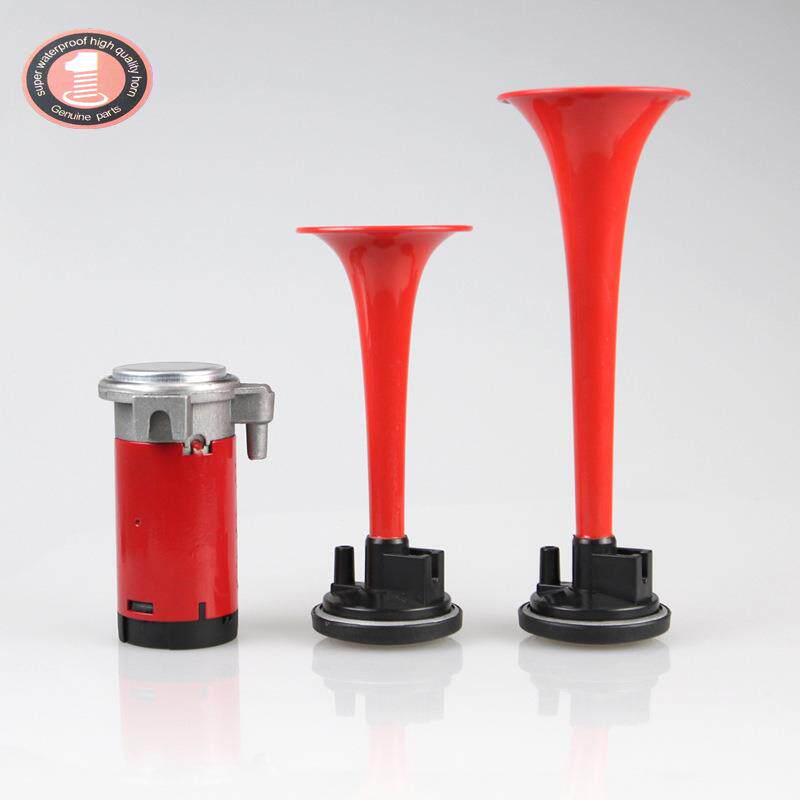 高分贝二管自带气泵摩托车电瓶车喇叭货车改装电动车高音头