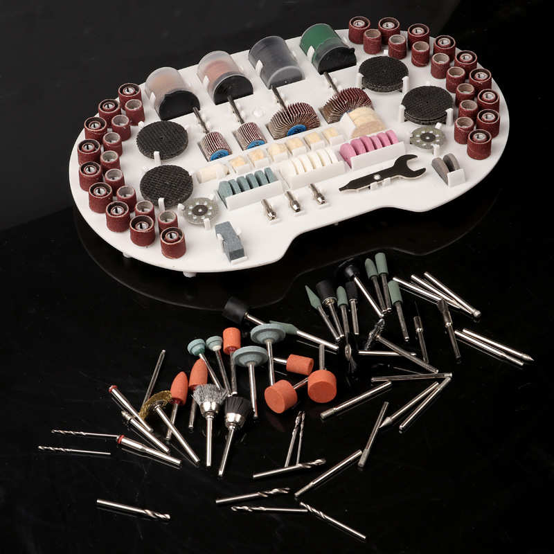 抛光机雕刻根配件磨机276pc玉石电打磨首饰套装切割便携式木工