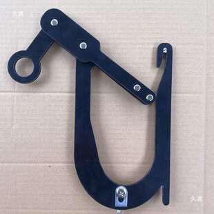 绑绳工具高空穿绳器八厘米宽塑料头远距离扶按树伐木码头挂钩绑绳