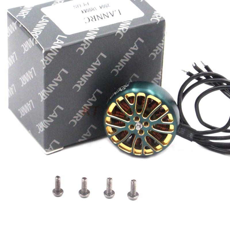 刷绿穿越电机马达 金 fpv航模 3000kv lannrc无  20041800kv/