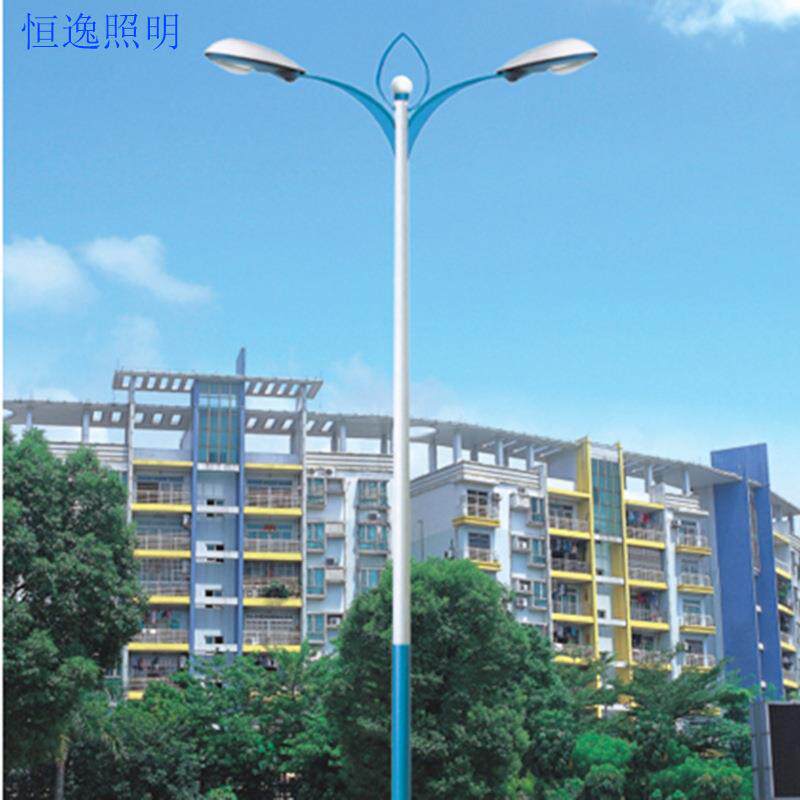 户外led市政工程道路照明双头路灯传统高压钠灯高杆灯景观落地灯