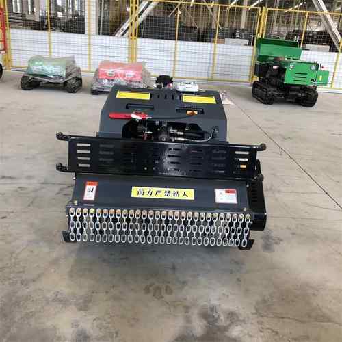 功APC遥控多草机新款履带式微耕机割农用果园能大棚开沟回填机