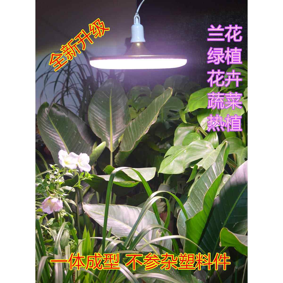 Led植物灯室内阳台兰花绿色植物花大范围照明灯多肉植物补光