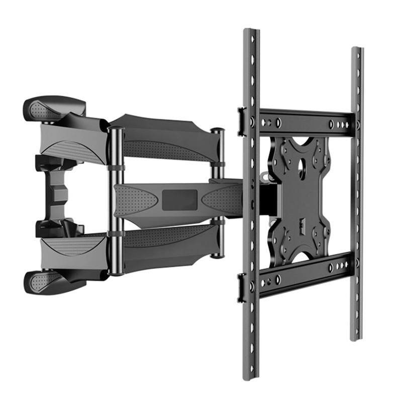 电视伸缩架旋转壁挂式显示器支架加厚摆动超薄液晶显示器架5575英