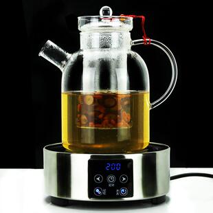 玻璃煮茶壶全玻硅茶器璃烧水壶电陶炉高温高硼纯养生壶大量单容茶
