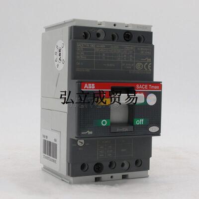 13年老店ABB空气开关 T1N160 63A 塑壳断路器 SACE-Tmax 三相总闸