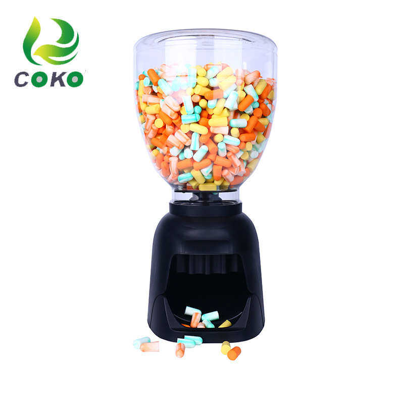 COKO隔音耳塞分配器可挂墙 防噪音睡眠用睡觉防吵桶装海绵耳塞桶,运动/瑜伽/健身/球迷用品,耳塞,淘宝优惠券,粉丝福利购,淘宝优惠卷