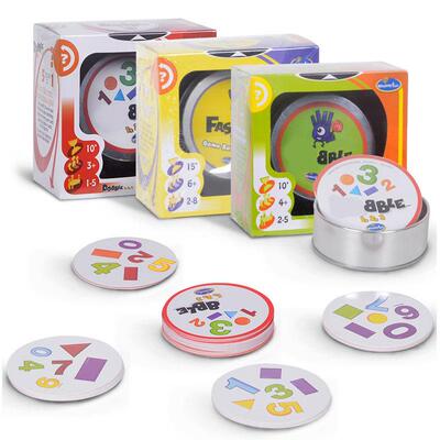 多人亲子玩具儿童桌游发现它数字卡牌找图哆宝小子Dobble spot it