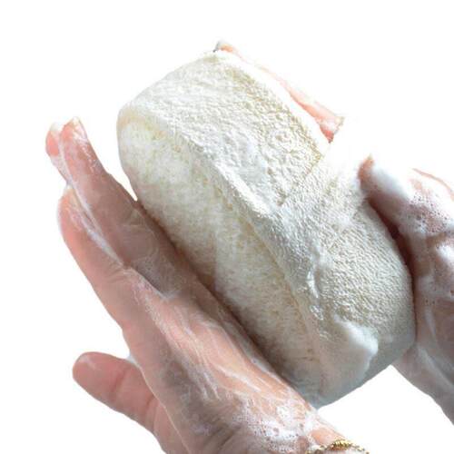 Natural Loofah Shower Rub Exfoliate Bath Sponge Bath Ball He