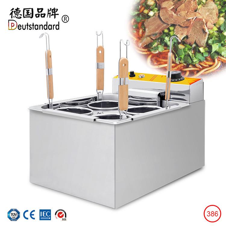 商用双缸/四缸煮面炉关东煮炉麻辣烫设备电热四缸牛腩粉煮面炉