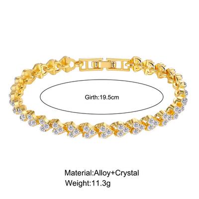 Diamond Bracelets simple bangle zircon bracelet 钻石锆石手炼