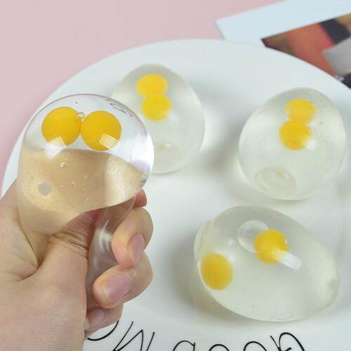 Squishy egg vent Toys squeezy Stress balls Halloween发泄鸡蛋