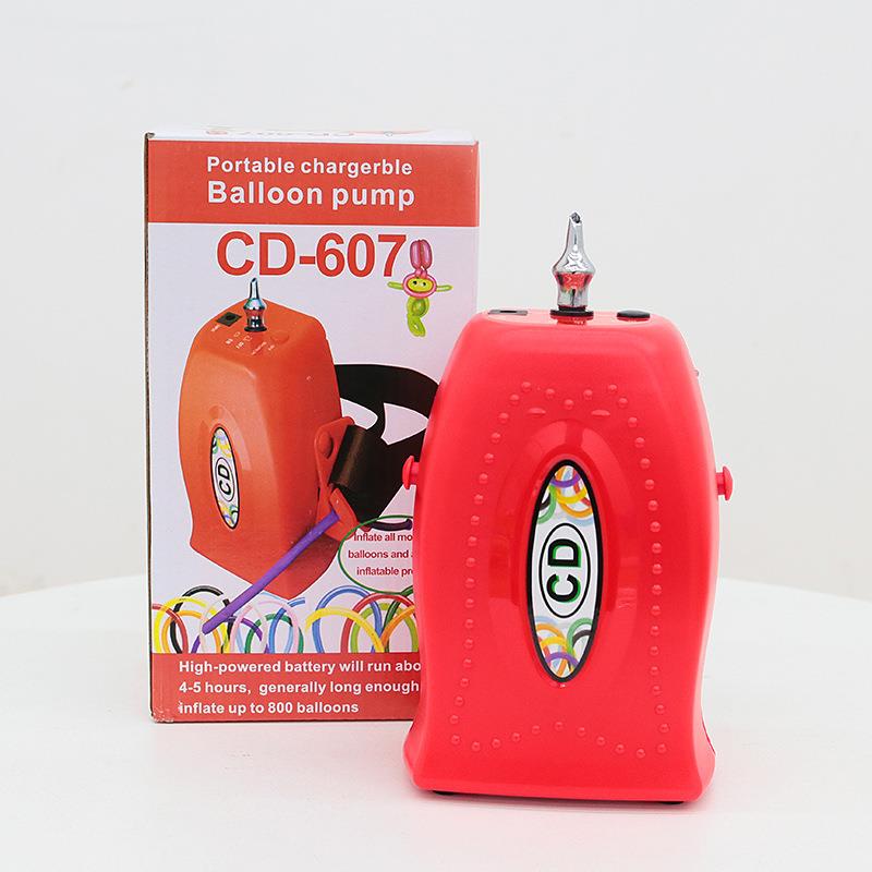 便携式可充电长条气球打气机CD607长条充气机CD606魔术长条充气机