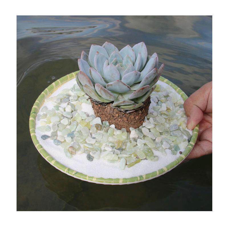 日式酒店别墅广场景观装饰专用纯白色石精筛均匀圆滑鹅卵石