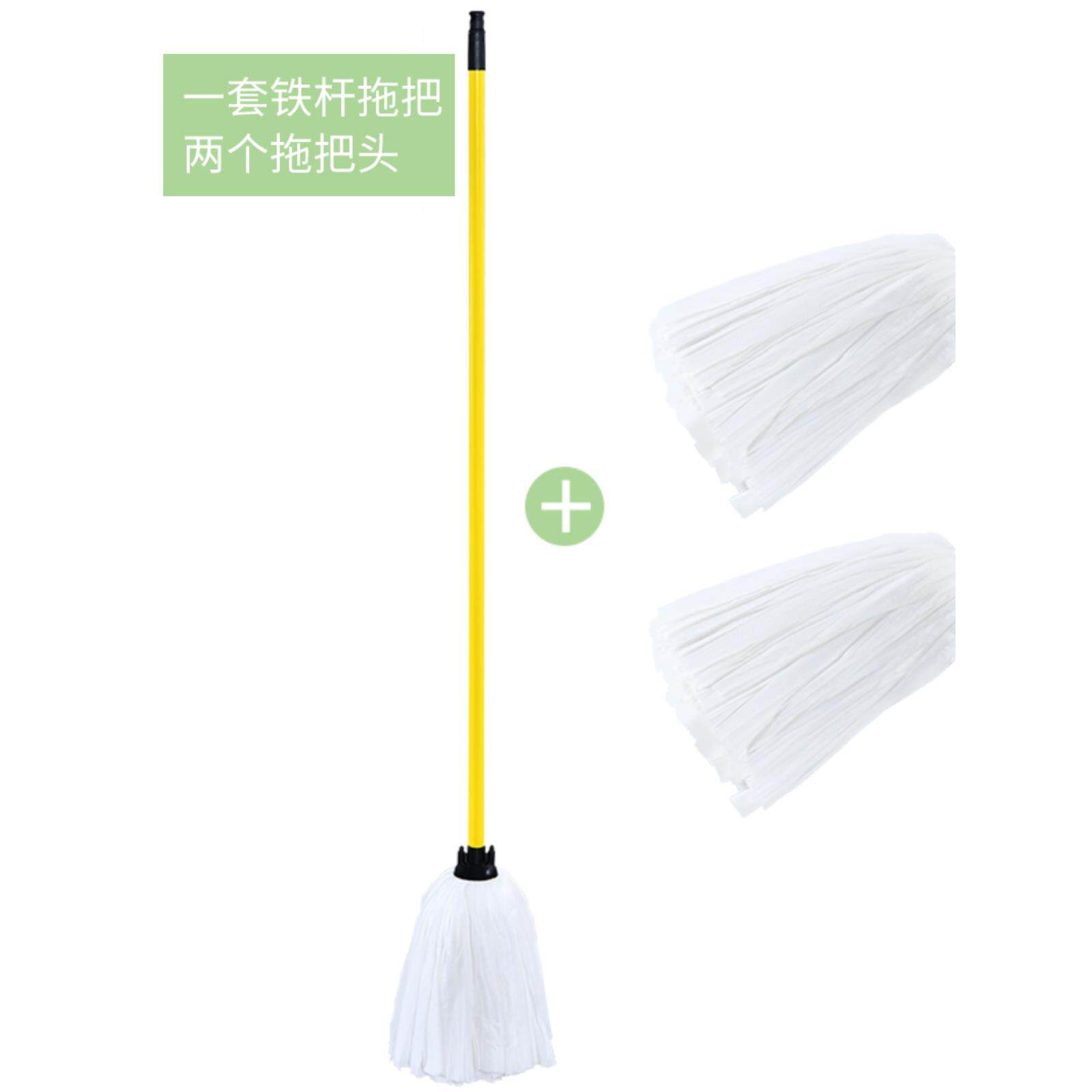 金锚3015家用吸水性拖把无纺布拖把速干老式无痕迹传统圆头拖把标