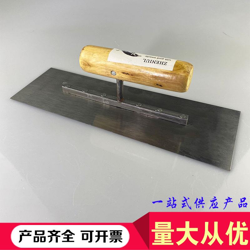 加厚木柄抹子抹泥板0.5mm厚度批灰刀刮腻子铁板油漆工具 量大从优