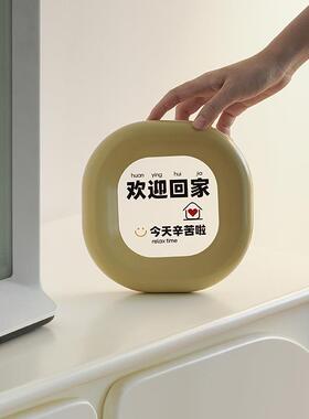 wozoomTYOS350欢迎回家家摆件居客桌厅玄关电柜轻视奢高档面装饰