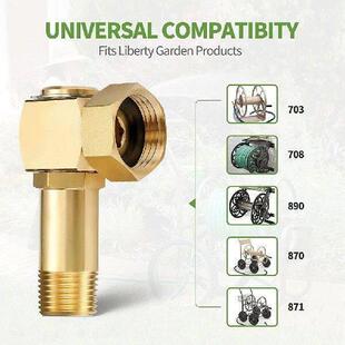 Part Garden Swivel Replacement Brass Hose Adapter