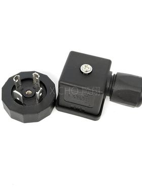 赫斯曼插头变送器接头压力温度传感器接头电磁阀接头FOGE连接器