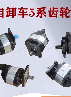 自卸车5系齿轮泵油泵FC525/550/563/5100液压齿轮泵总成汽修配件