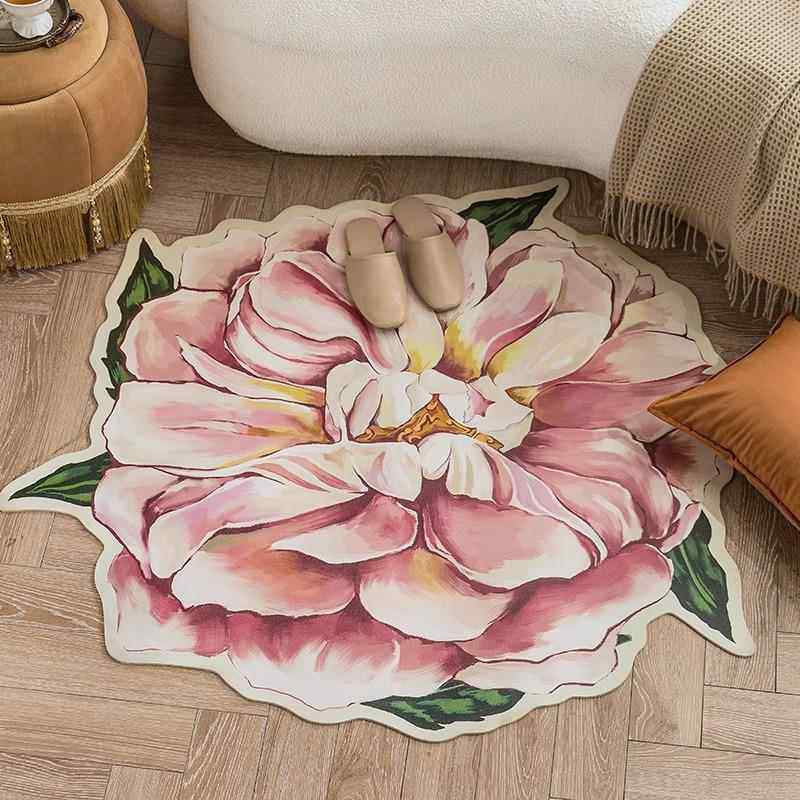 卧室地毯皮革异形可裁剪2024新款卧室地垫客厅防滑耐脏进门脚垫子,居家布艺,转椅地垫,淘宝优惠券,粉丝福利购,淘宝优惠卷