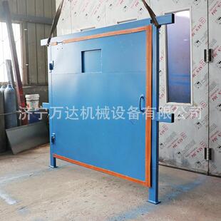 红外线行车风向门巷道用1.6 1.8m气动闭锁平衡门陕西矿用无压风门