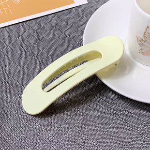 大号抓夹鸭嘴夹女发夹发量多脑后勺一字夹透明发卡头饰盘头发夹子