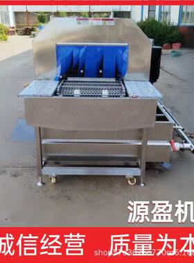 商用生鲜肉塑料筐清洗机全自动豆芽筐清洗机鸡蛋筐清洗设备