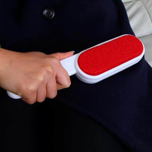 Dual-sided static electricity brush, wool coat dust removal