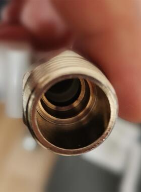 PL4/6/8/10/12/14气动快速L型螺纹弯通接头白色气管快插90°直角