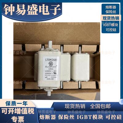 bussmann巴斯曼熔断器170M2681 170M2682 170M2683快速保险丝
