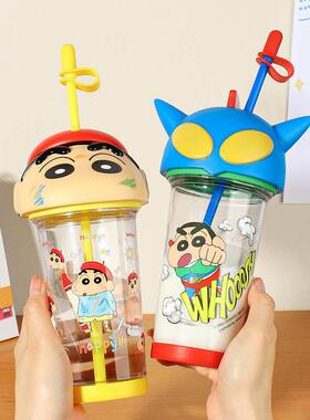 500ml Kawaii Sanrio Water Bottle Kuromi Cinnamoroll Cartoon