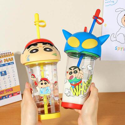 500ml Kawaii Sanrio Water Bottle Kuromi Cinnamoroll Cartoon