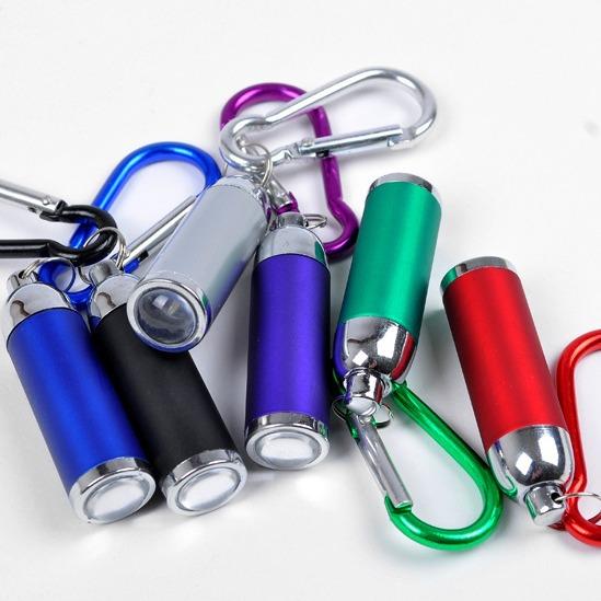 迷你伸缩变焦小手电 登山扣小强光 促销礼品电子手电筒 厂家直销