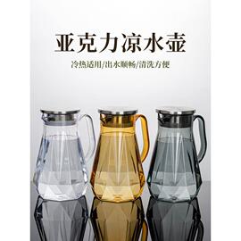 耐高温水壶亚克力扎壶塑料，pc果汁壶ktv酒吧，饮料冷水壶餐厅茶壶