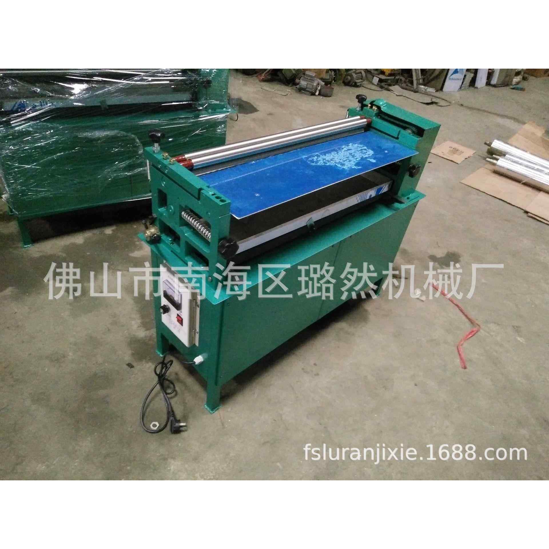 深圳广州苏州宁波纸品皮革过胶机壁纸上胶LR720柜式调速直销