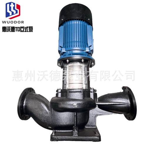 132kw管道循环增压泵TD250-50/4立式单级变频恒压供水设备