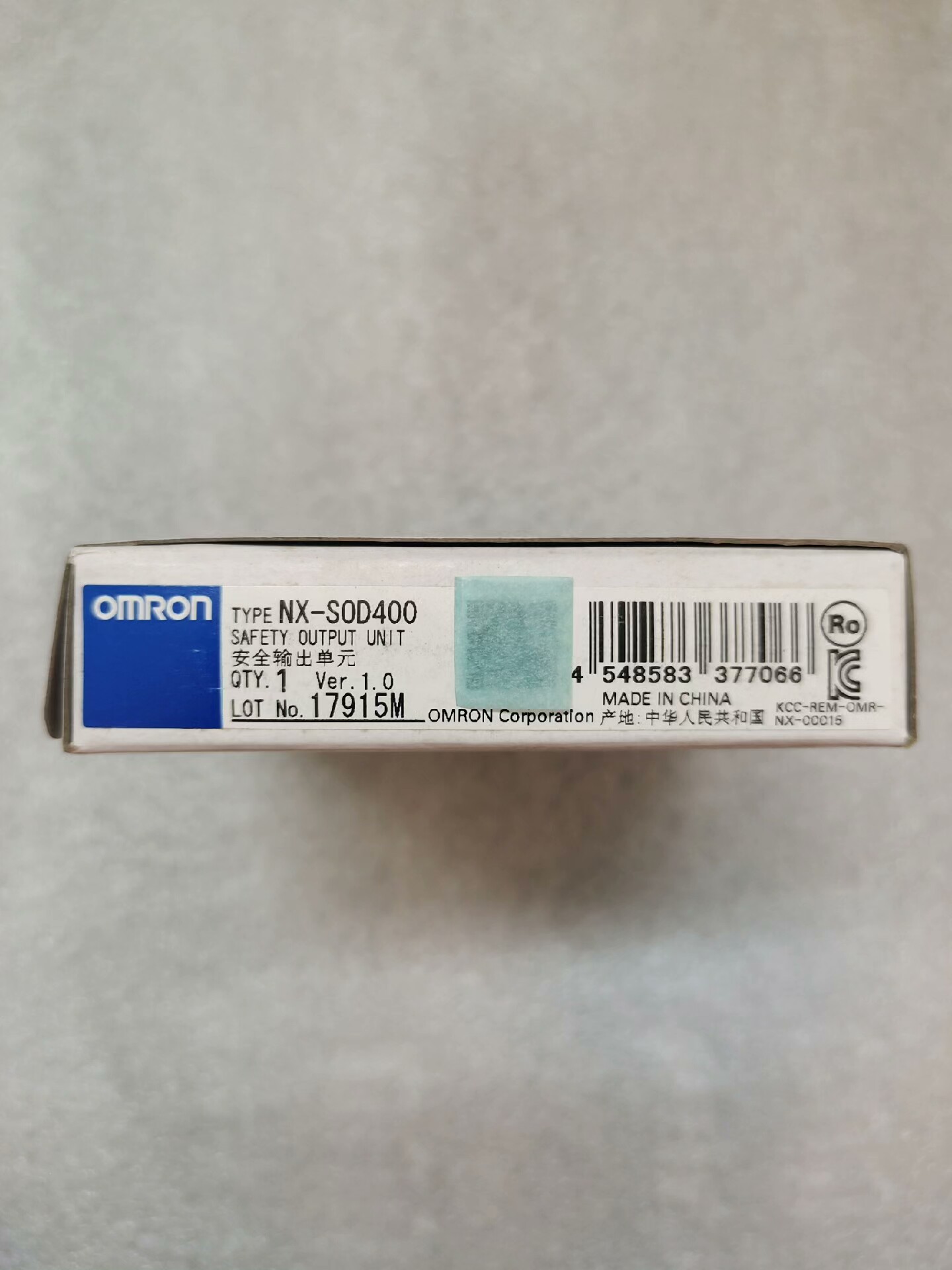 OMRON 欧姆龙  NX-SOD400  实物拍摄  全新