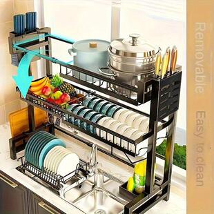 bowl Kitchen rack storage drain sink