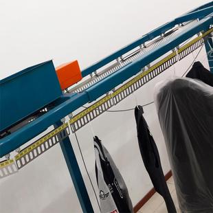 自动传送线衣型旋转架洗 Z型钢带干洗小店服装 双层衣物输送线O