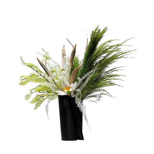 仿真花高端轻奢摆设件餐桌客厅花艺玄关办公家居摆花现代装饰花卉