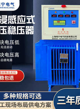 三相油浸式稳压器380V矿井桥梁矿山隧道升压大功率增压器工地矿用