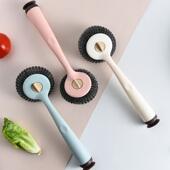 Pot Scrubber Replaceable Suction with Cup Brush New Dish