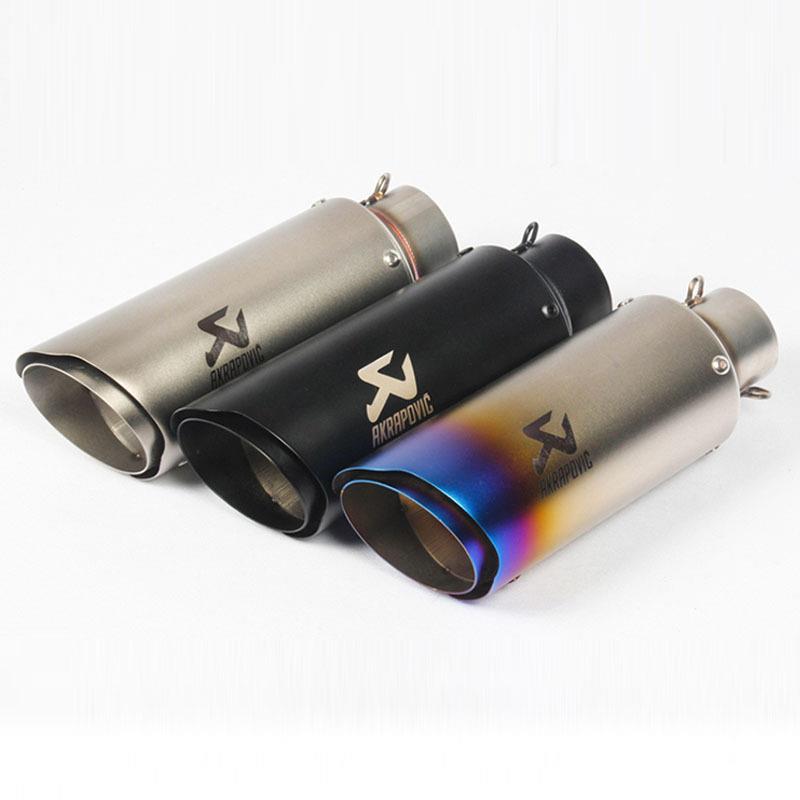 摩托改装小忍者250/400 Z750 ZX6R改装天蝎炸街51mm 60mm排气管