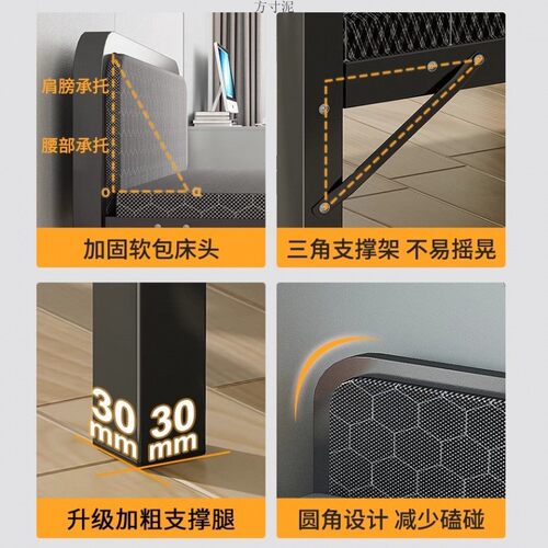 折叠床单床易家便携多用功能躺人椅办公见详情室简厂一件