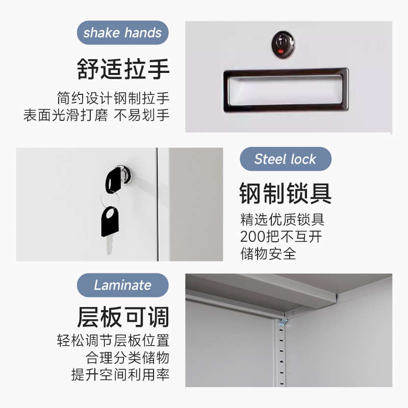 钢制多斗柜24斗铁皮柜目录柜抽屉式文件柜A4资料柜办公档案收纳柜