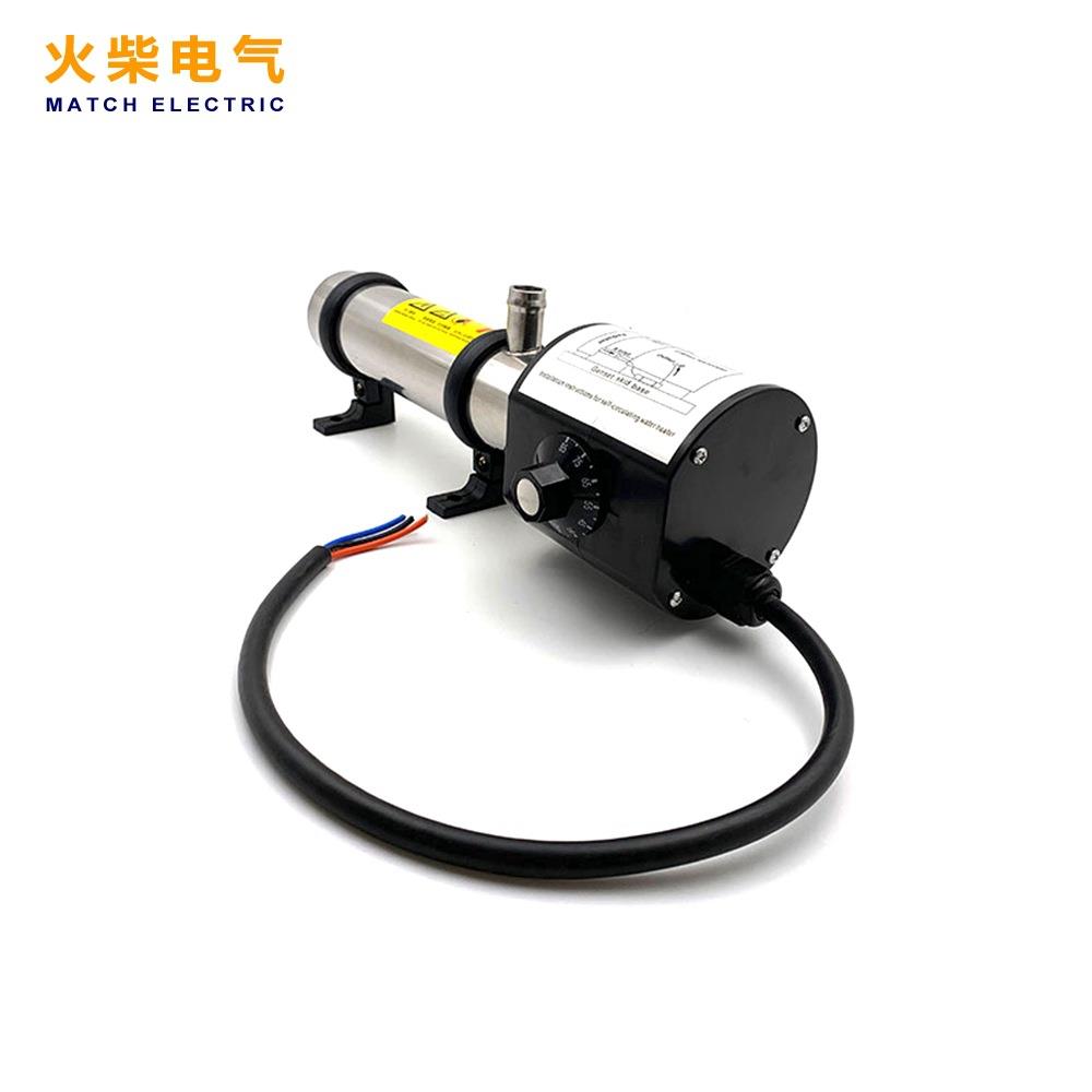油发电机组加热水器K2柴KW-4W不锈钢可调节温2KW/240V度水套加热